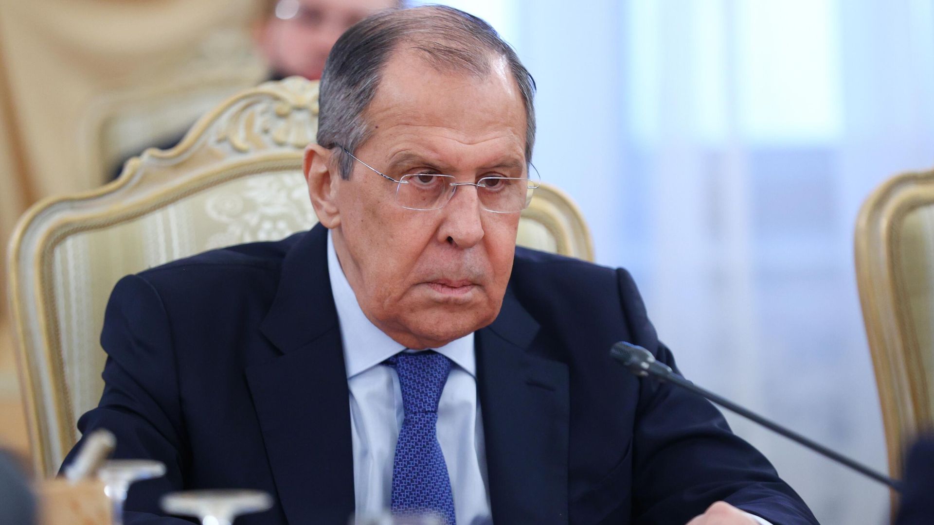 Министр иностранных дел РФ Сергей Лавров во время встречи с министром иностранных дел Израиля Габи Ашкенази Министр иностранных дел РФ Сергей Лавров во время встречи с министром иностранных дел Израиля Габи Ашкенази - РИА Новости, 1920, 22.03.2021