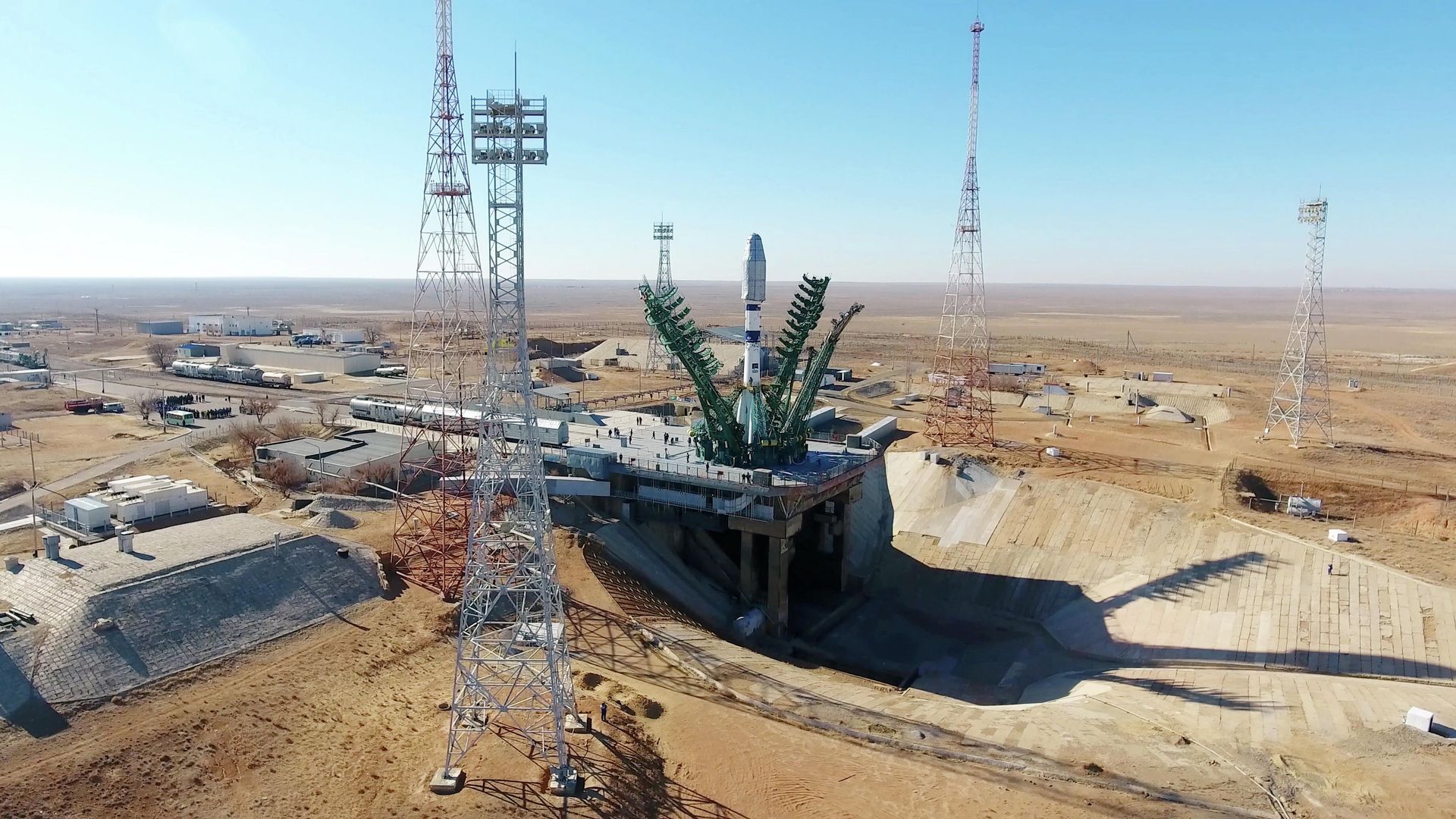 Стартовый комплекс площадки №31 космодрома Байконур Стартовый комплекс площадки №31 космодрома Байконур - РИА Новости, 1920, 09.11.2021