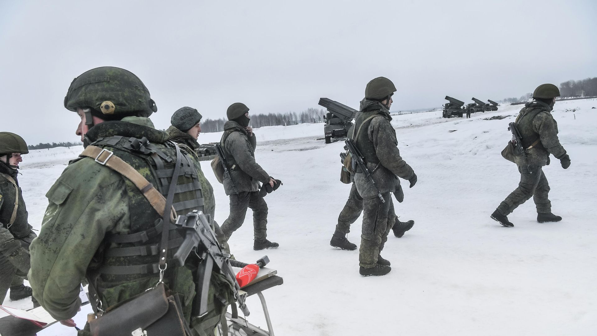 Военнослужащие во время совместных военных учений Россия-Белоруссия  - РИА Новости, 1920, 05.04.2021
