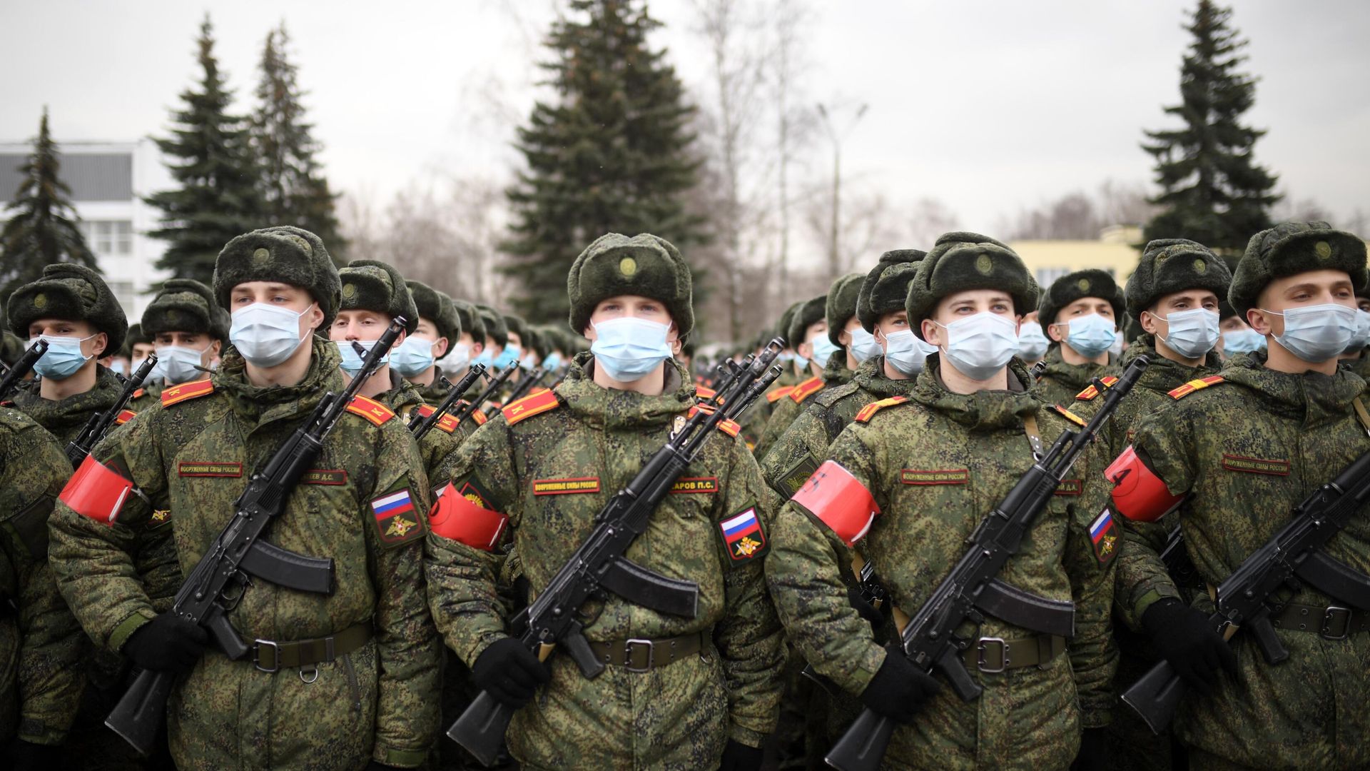 Подготовка курсантов к военному параду на Красной площади Подготовка курсантов к военному параду на Красной площади - РИА Новости, 1920, 29.03.2021