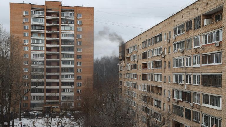 Последствия взрыва в жилом доме на улице Зеленой в Химках Последствия взрыва в жилом доме на улице Зеленой в Химках