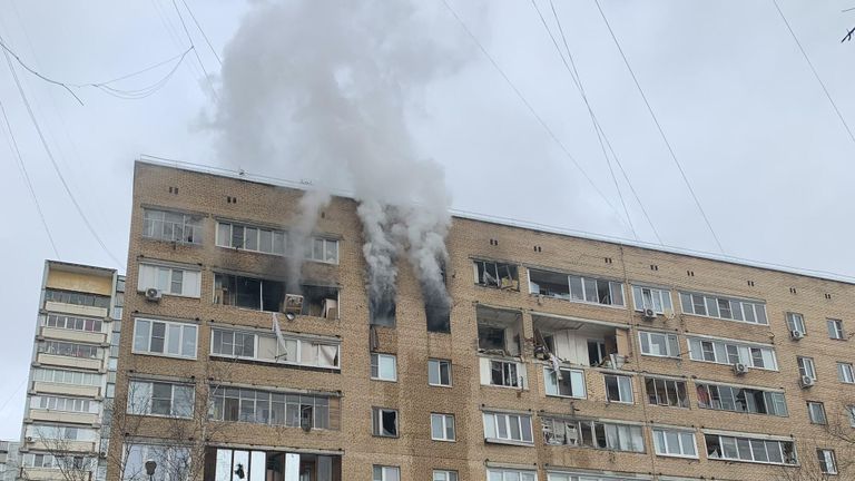 Последствия взрыва в жилом доме на улице Зеленой в Химках Последствия взрыва в жилом доме на улице Зеленой в Химках