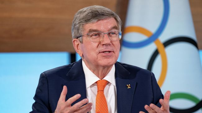 Президент Международного олимпийского комитета Томас Бах