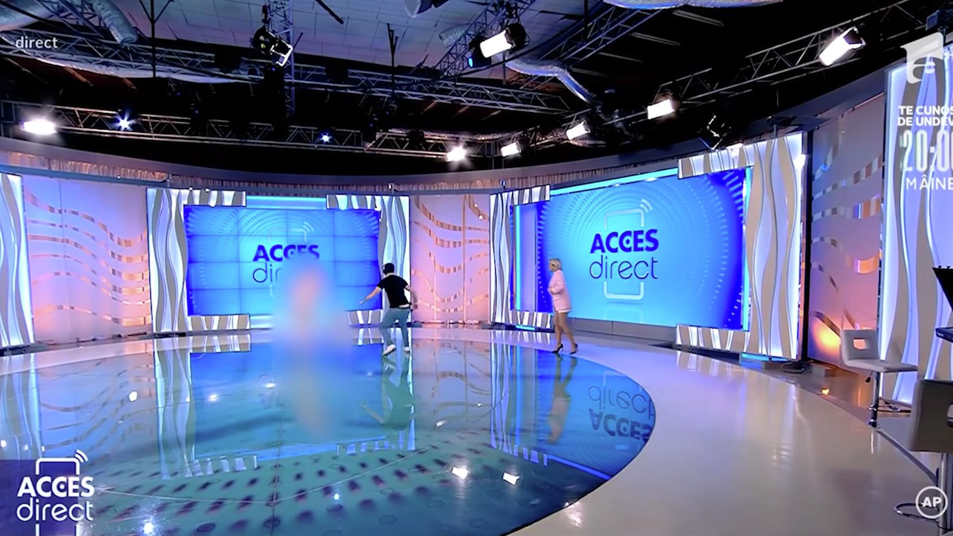 Кадр из программы Acces Direct на румынском телевидении Кадр из программы Acces Direct на румынском телевидении - РИА Новости, 1920, 20.03.2021
