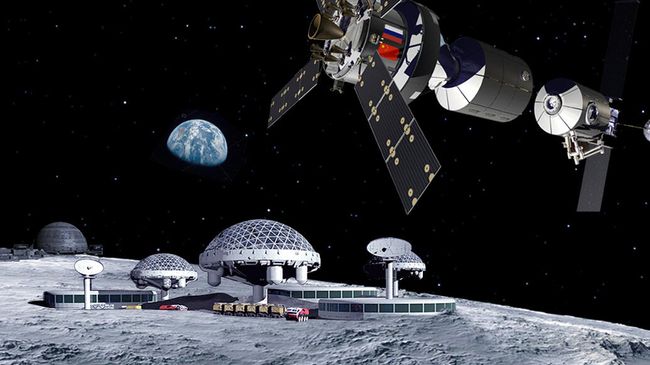 Концепция лунной базы Концепция лунной базы