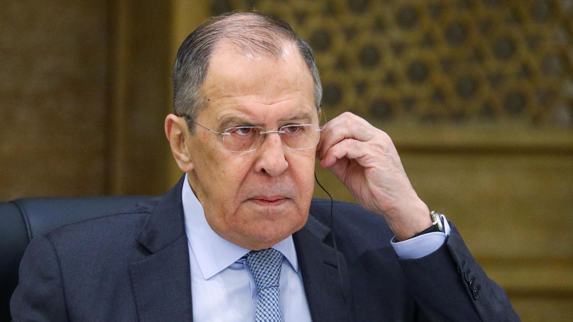 Министр иностранных дел РФ Сергей Лавров во время встречи с министром иностранных дел КНР Ван И в Гуйлине Министр иностранных дел РФ Сергей Лавров во время встречи с министром иностранных дел КНР Ван И в Гуйлине - РИА Новости, 1920, 28.04.2021