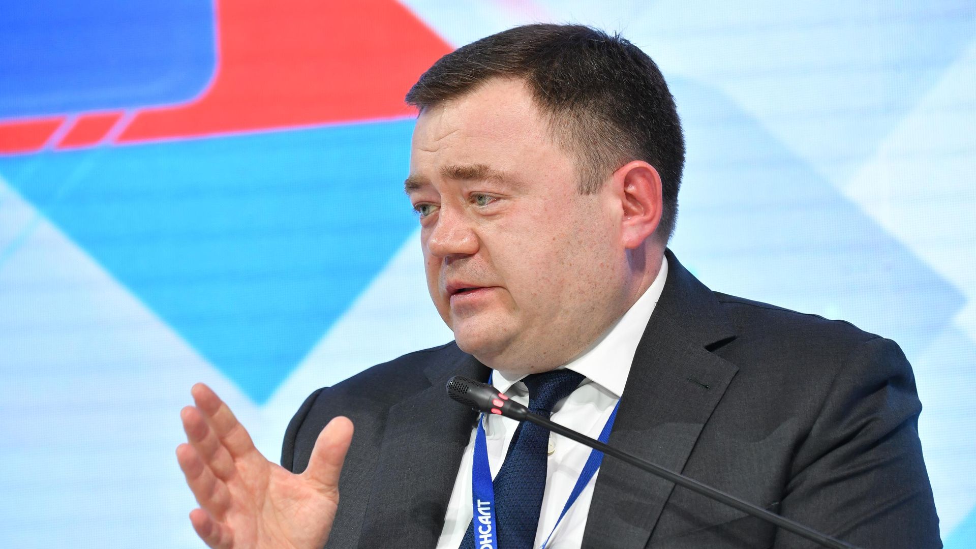 Председатель ПАО Промсвязьбанк Петр Фрадков на пленарном заседании в рамках форума-выставки Госзаказ Председатель ПАО Промсвязьбанк Петр Фрадков на пленарном заседании в рамках форума-выставки Госзаказ - РИА Новости, 1920, 04.06.2021