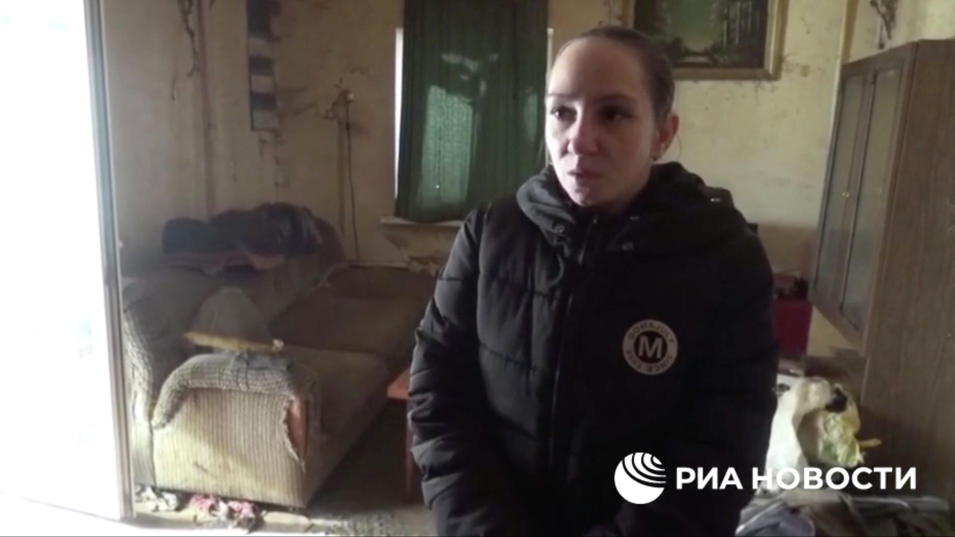 Мать девочки, найденной в Талдоме, Московская область. Кадр из видео Мать девочки, найденной в Талдоме, Московская область. Кадр из видео - РИА Новости, 1920, 26.03.2021