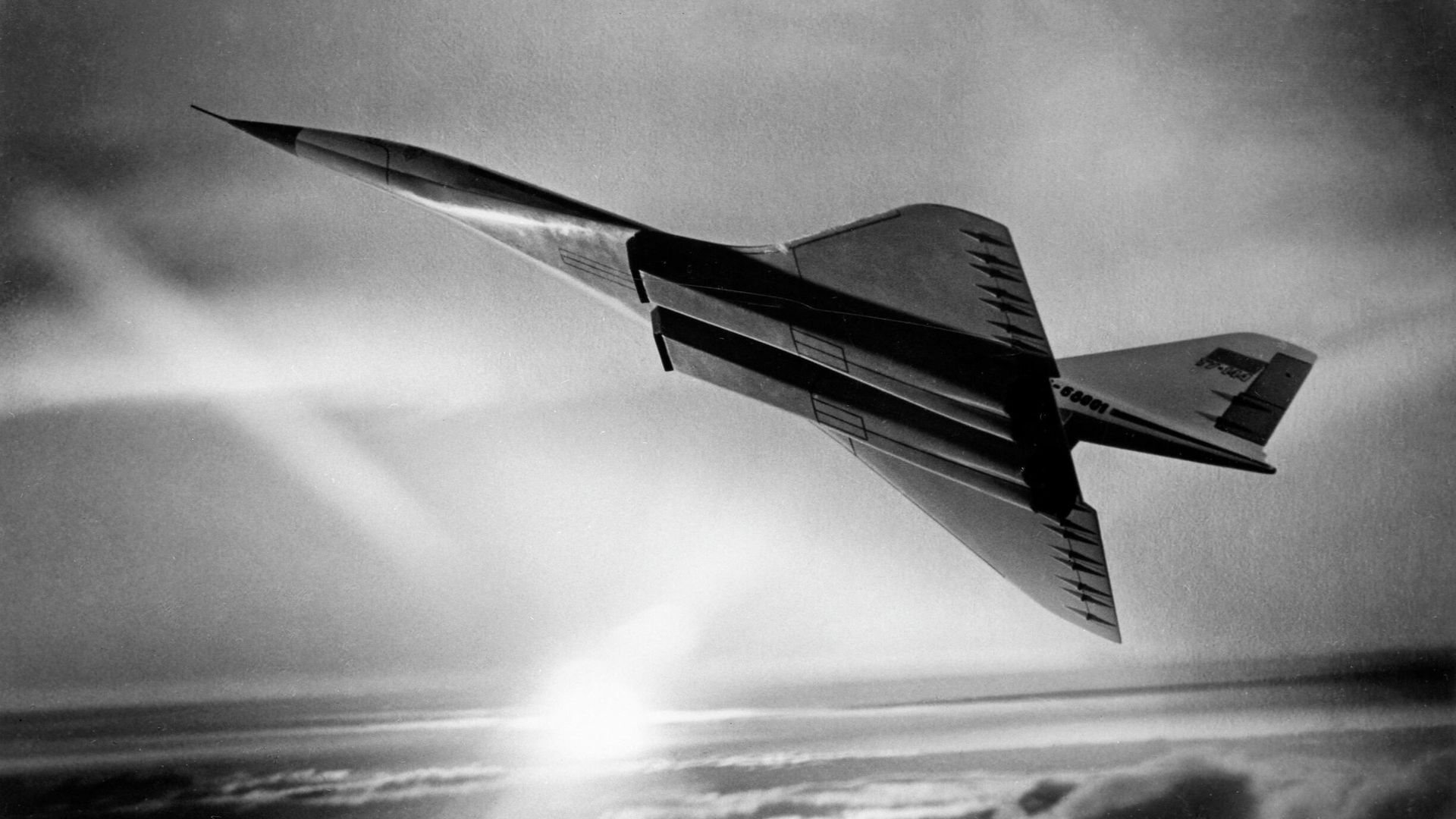 Советский сверхзвуковой пассажирский самолет Ту-144 Советский сверхзвуковой пассажирский самолет Ту-144 - РИА Новости, 1920, 17.01.2022