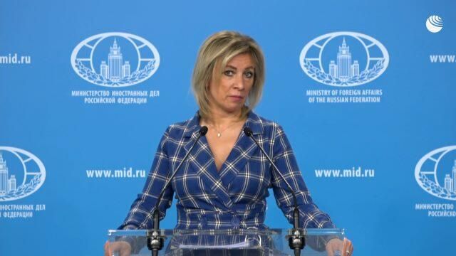Конференция была срежиссированна – Захарова о выступлении Байдена Конференция была срежиссированна – Захарова о выступлении Байдена - РИА Новости, 1920, 26.03.2021