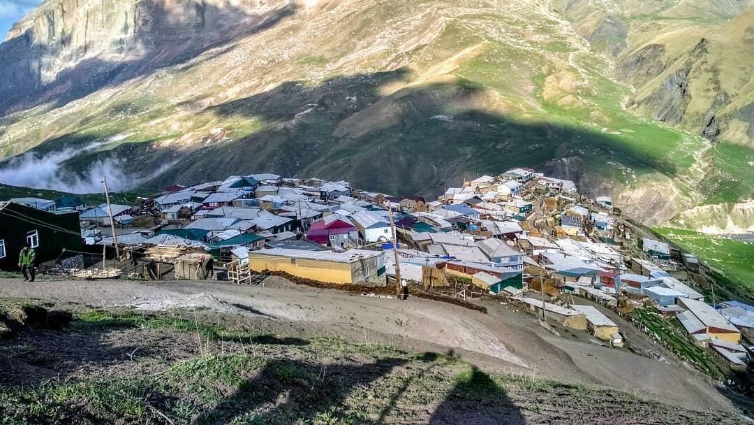 Куруш находится недалеко от горы Ерыдаг Куруш находится недалеко от горы Ерыдаг - РИА Новости, 1920, 29.03.2021