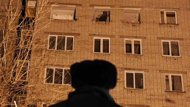 Выбитые взрывом газа окна в многоквартирном доме по улице Ленина в Зеленодольске Выбитые взрывом газа окна в многоквартирном доме по улице Ленина в Зеленодольске