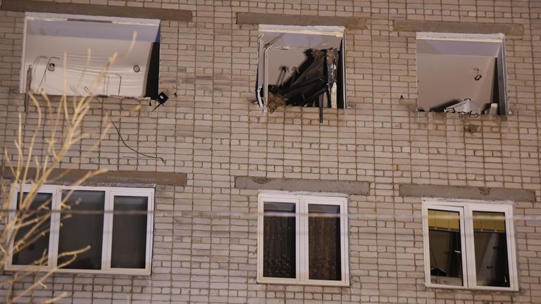 Взрыв газа произошел в девятиэтажном доме в Зеленодольске Взрыв газа произошел в девятиэтажном доме в Зеленодольске