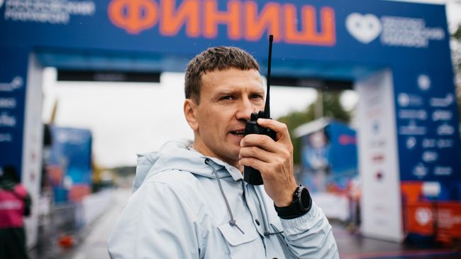 Директор Московского марафона Дмитрий Тарасов Директор Московского марафона Дмитрий Тарасов