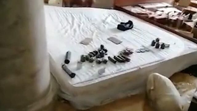 Видео из дома мытищинского стрелка Видео из дома мытищинского стрелка - РИА Новости, 1920, 31.03.2021