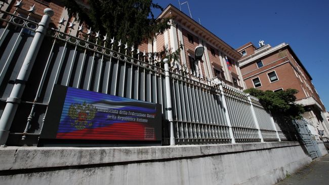 Здание посольства РФ в Риме