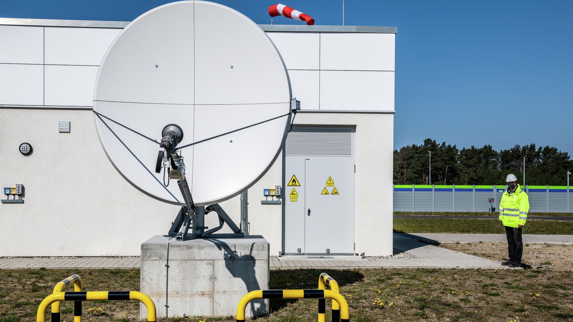 Береговые объекты на территории газораспределительного центра магистрального газопровода Северный поток-2 в городе Любмин в Германии - РИА Новости, 1920, 21.07.2021
