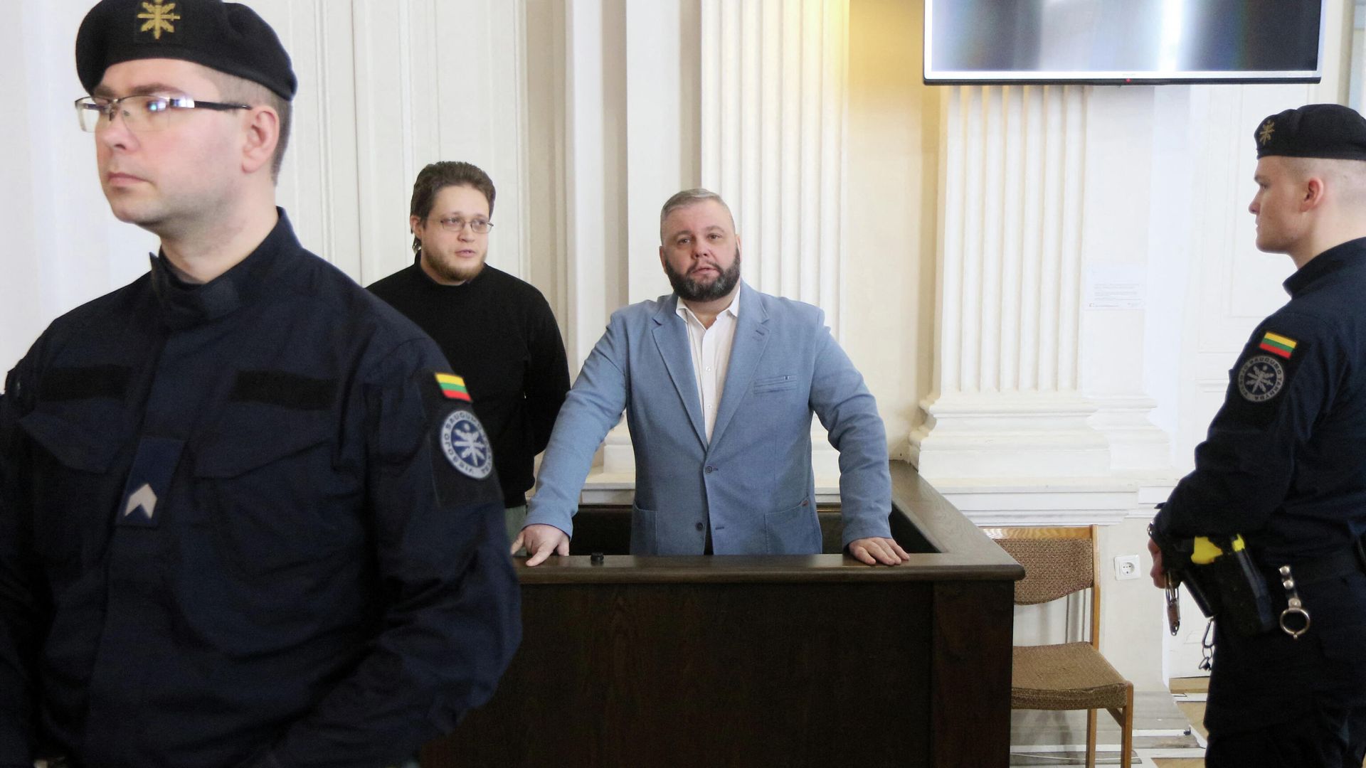 Юрий Мель во время судебного заседания в Вильнюсе Юрий Мель во время судебного заседания в Вильнюсе - РИА Новости, 1920, 01.04.2021