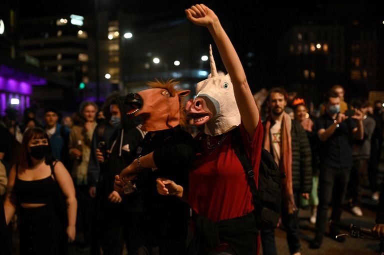 Акция протеста Убей законопроект в Бристоле Акция протеста Убей законопроект в Бристоле