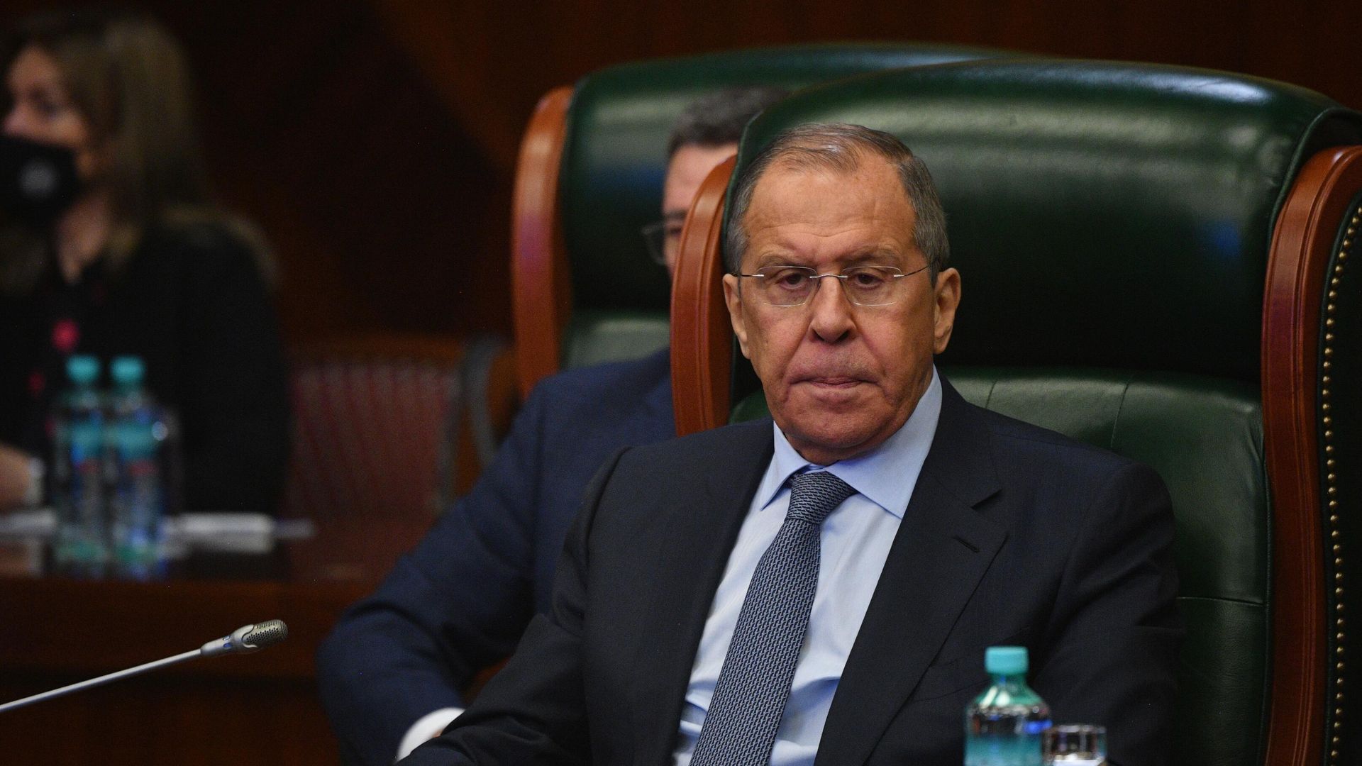 Министр иностранных дел России Сергей Лавров принимает участие в заседании Совета министров иностранных дел стран Содружества Независимых Государств в широком состав - РИА Новости, 1920, 06.04.2021