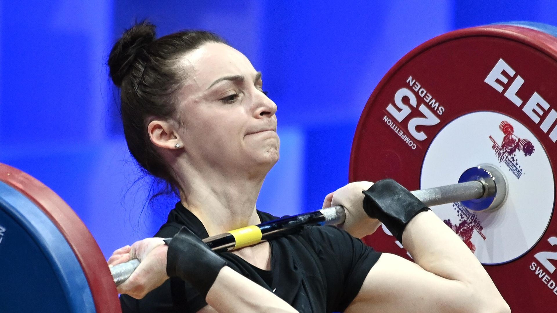 Светлана Ершова (Россия) выступает на чемпионате Европы по тяжелой атлетике в весовой категории до 55 кг среди женщин в Москве. Светлана Ершова (Россия) выступает на чемпионате Европы по тяжелой атлетике в весовой категории до 55 кг среди женщин в Москве. - РИА Новости, 1920, 04.04.2021