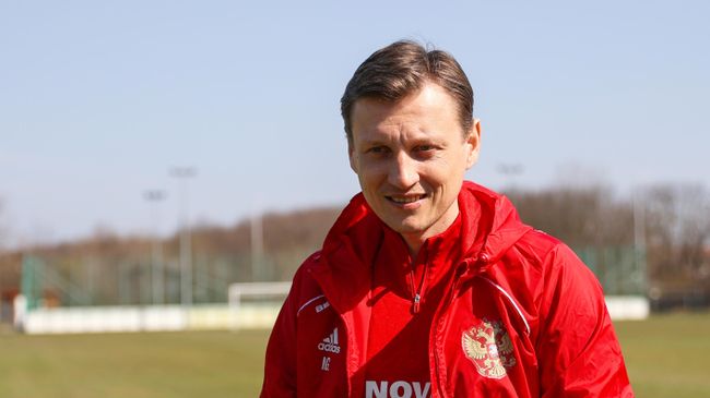 Главный тренер молодежной сборной России Михаил Галактионов