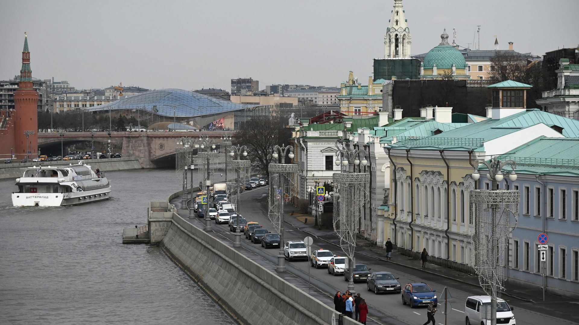 Софийская набережная в Москве - РИА Новости, 1920, 08.04.2021