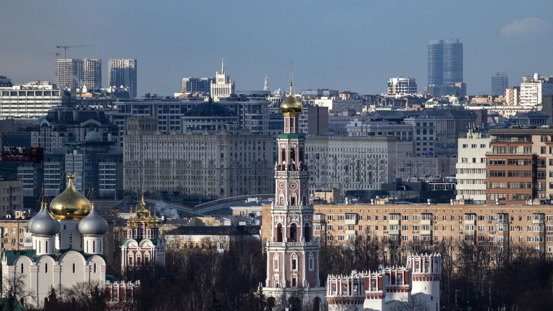 Новодевичий монастырь в Москве Новодевичий монастырь в Москве - РИА Новости, 1920, 09.06.2022