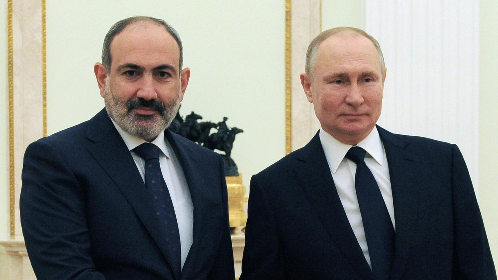 Владимир Путин и Никол Пашинян Владимир Путин и Никол Пашинян - РИА Новости, 1920, 17.05.2021
