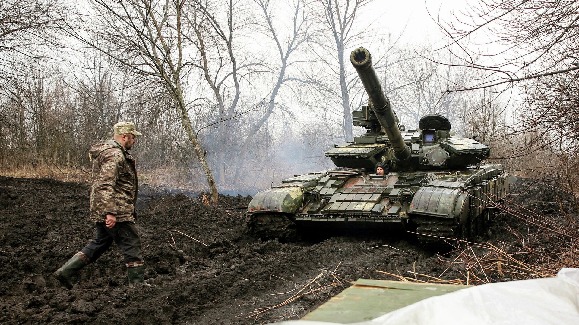 Украинские военные в Луганской области Украинские военные в Луганской области - РИА Новости, 1920, 08.04.2021