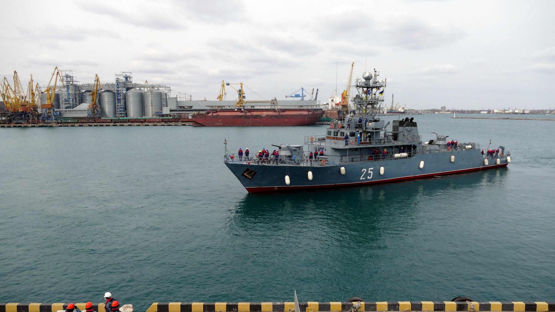 Тральщик M-25 Locotenent Lupu Dinescu ВМС Румынии Тральщик M-25 Locotenent Lupu Dinescu ВМС Румынии - РИА Новости, 1920, 15.04.2022