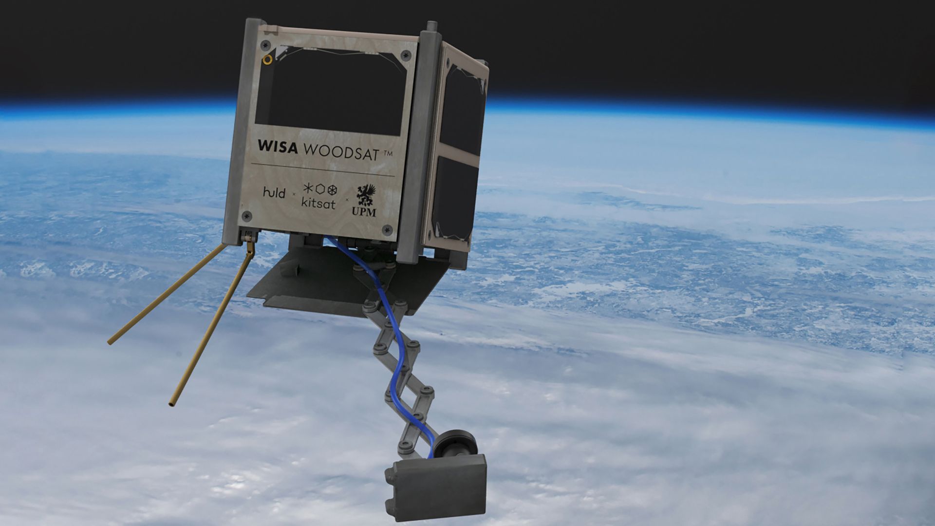 Наноспутник WISA Woodsat Наноспутник WISA Woodsat - РИА Новости, 1920, 12.04.2021