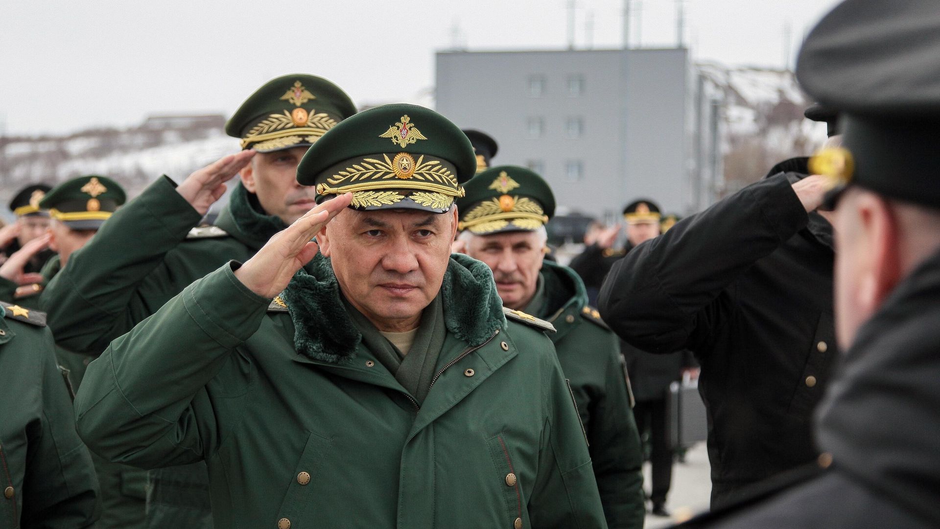 Министр обороны РФ генерал армии Сергей Шойгу с рабочим визитом в Мурманской области Министр обороны РФ генерал армии Сергей Шойгу с рабочим визитом в Мурманской области - РИА Новости, 1920, 13.04.2021