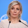Официальный представитель Министерства иностранных дел России Мария Захарова во время брифинга в Москве