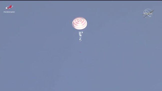 Возвращение на Землю: Союз МС-17 с экипажем МКС совершил успешную посадку