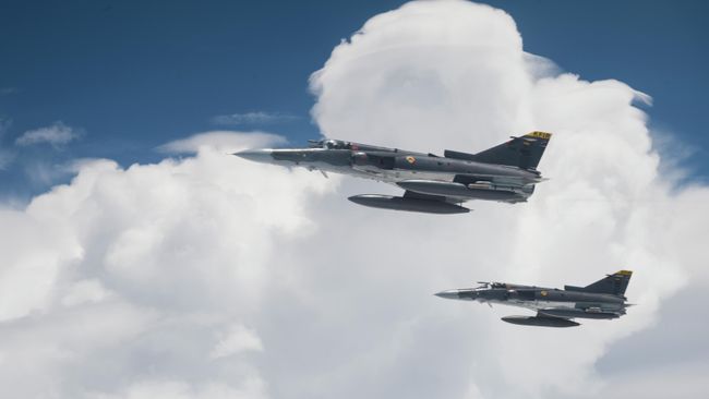 Истребители Kfir ВВС Колумбии