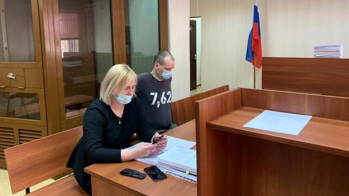 Свидетель Андрей Гаев в Пресненском суде города Москвы, где проходит рассмотрение дел свидетелей, давших показания на процессе о ДТП со смертельным исходом с участием актера Михаила Ефремова - РИА Новости, 1920, 08.07.2021