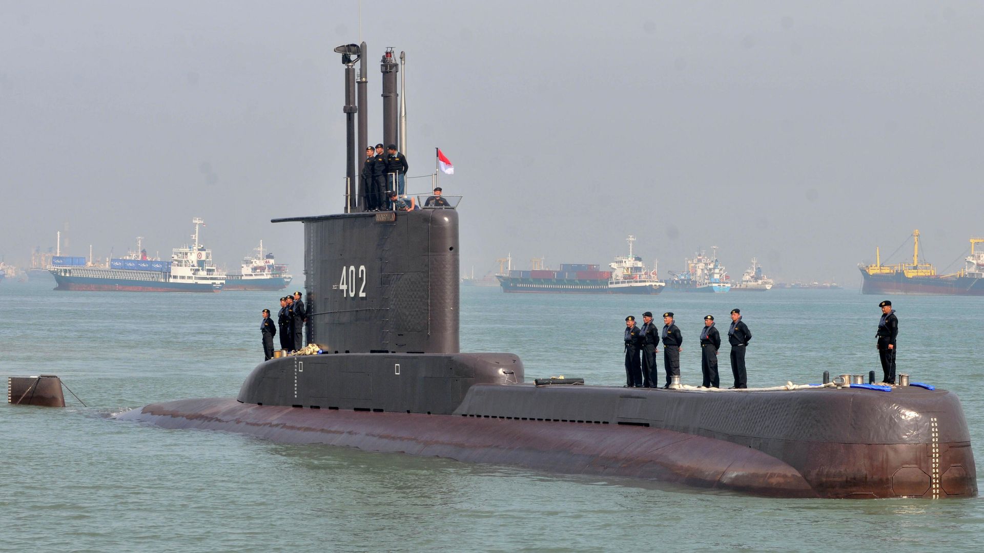 Подводная лодка ВМС Индонезии KRI Nanggala-402 Подводная лодка ВМС Индонезии KRI Nanggala-402 - РИА Новости, 1920, 22.04.2021