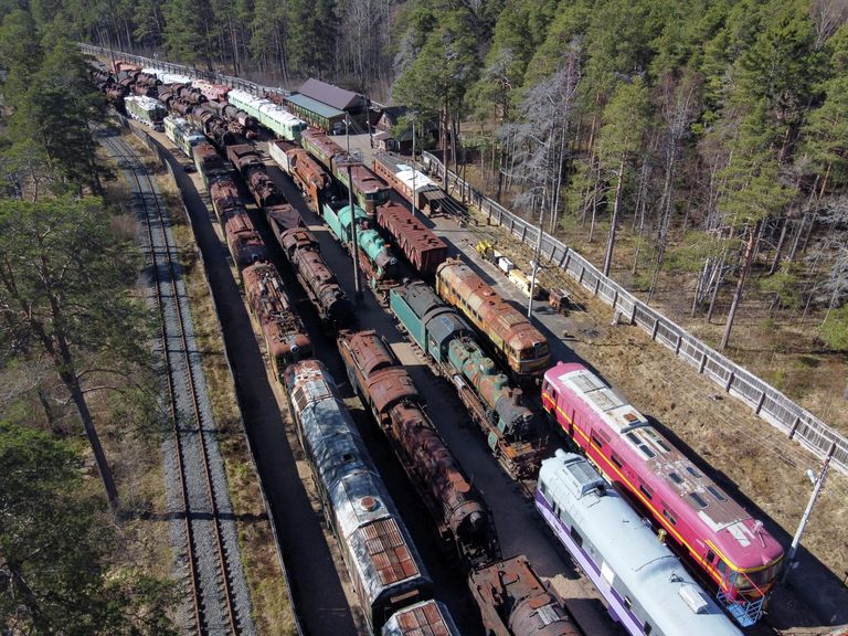Филиал Центрального музея железнодорожного транспорта в поселке Лебяжье, Ленинградская области Филиал Центрального музея железнодорожного транспорта в поселке Лебяжье, Ленинградская области