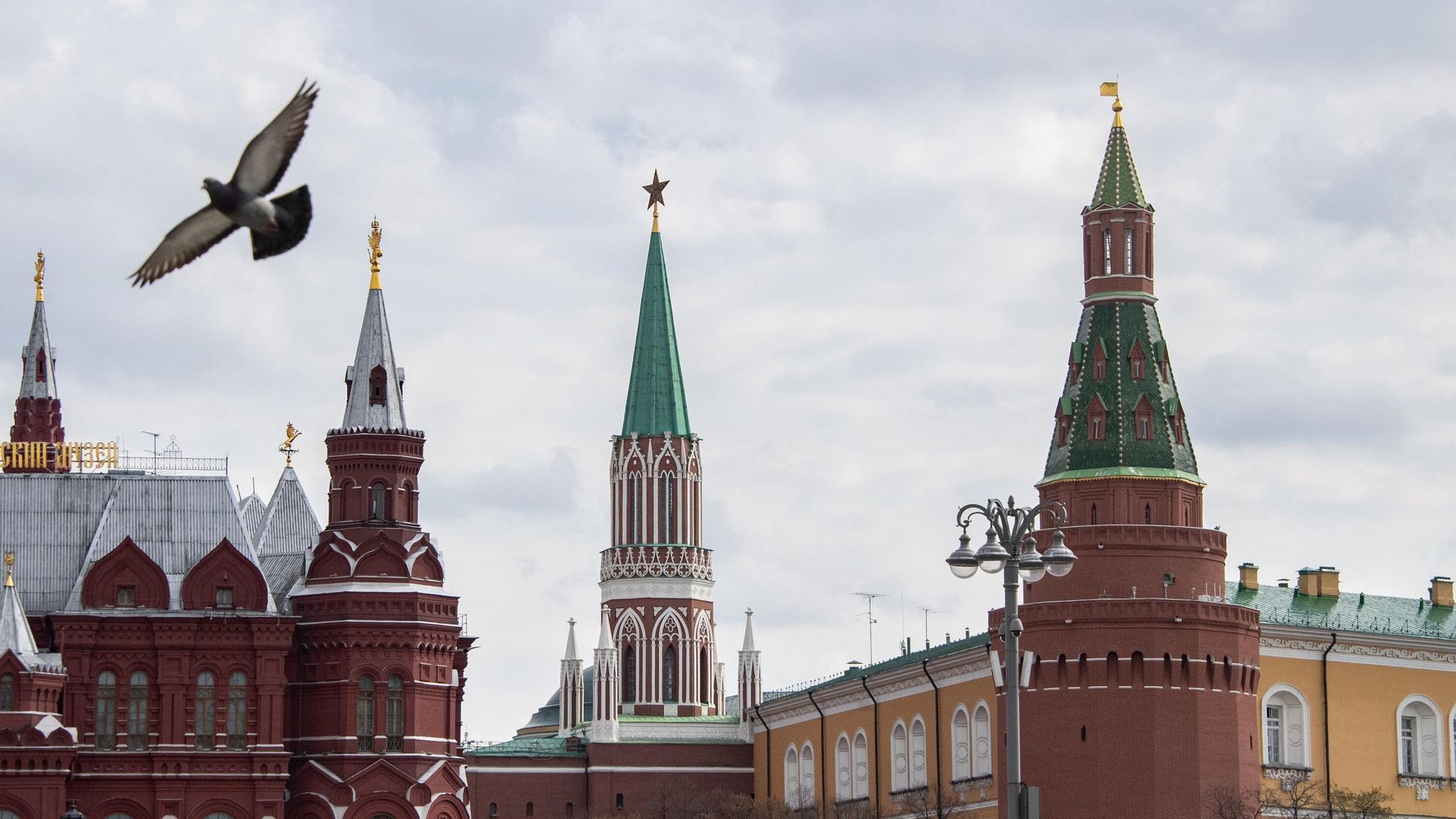 Архитектурный ансамбль Московского Кремля Архитектурный ансамбль Московского Кремля - РИА Новости, 1920, 27.04.2021