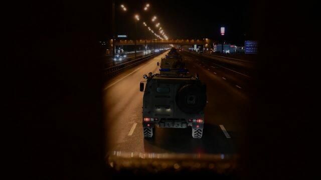 Колонна техники в преддверии 9 мая въезжает в Москву Колонна техники в преддверии 9 мая въезжает в Москву - РИА Новости, 1920, 24.04.2021