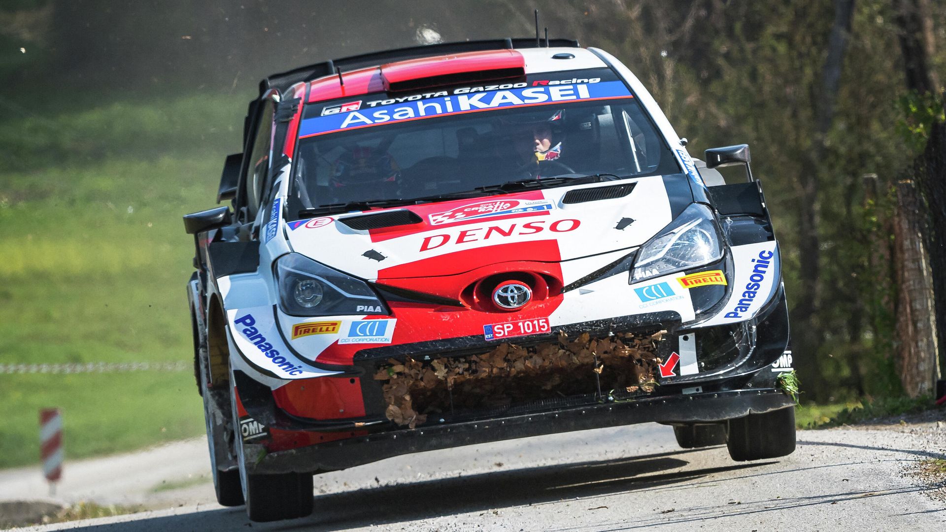 Sebastien Ogier of France and his co-driver Julien Ingrassia of France steer their Toyota Yaris WRC car during the 18th stage of the Croatia Rally, third round of the FIA World Rally Championship on April 25, 2021, in Kumrovec, north of capital Zagreb. (Photo by Andrej ISAKOVIC / AFP) Sebastien Ogier of France and his co-driver Julien Ingrassia of France steer their Toyota Yaris WRC car during the 18th stage of the Croatia Rally, third round of the FIA World Rally Championship on April 25, 2021, in Kumrovec, north of capital Zagreb. (Photo by Andrej ISAKOVIC / AFP) - РИА Новости, 1920, 25.04.2021
