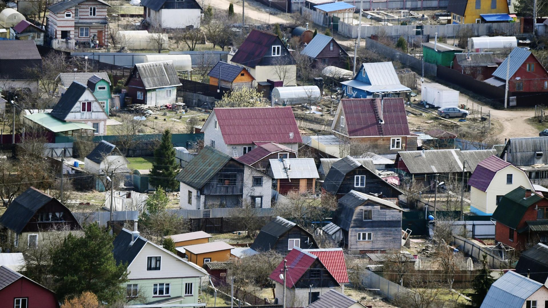 Частные дома в Московской области Частные дома в Московской области - РИА Новости, 1920, 03.06.2021