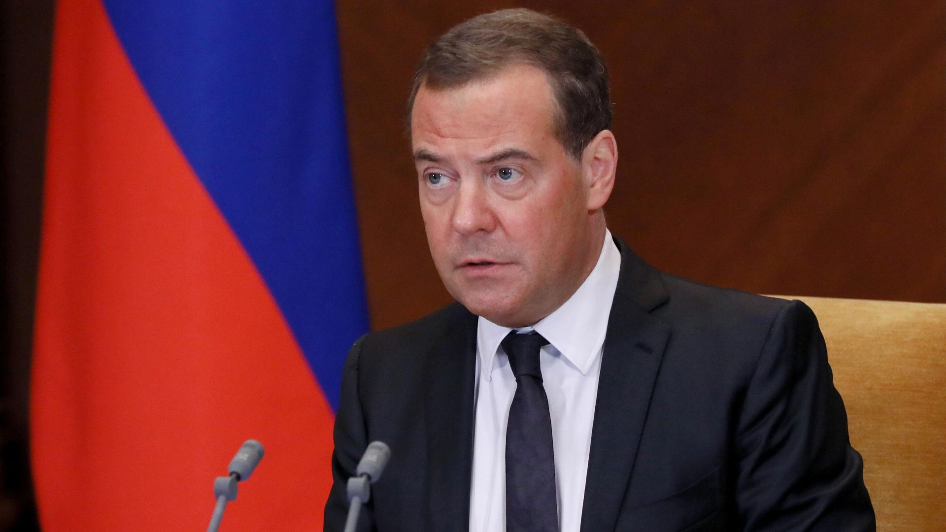 Заместитель председателя Совета безопасности России Дмитрий Медведев Заместитель председателя Совета безопасности России Дмитрий Медведев - РИА Новости, 1920, 27.01.2022