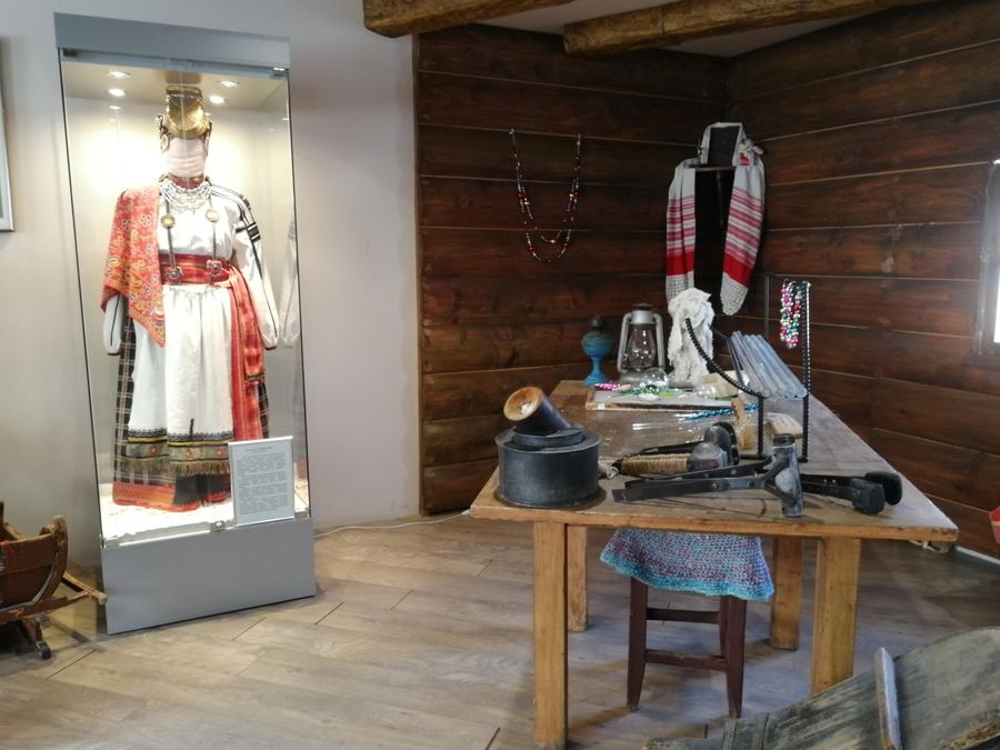 Клин, в Музее елочной игрушки Клинское подворье