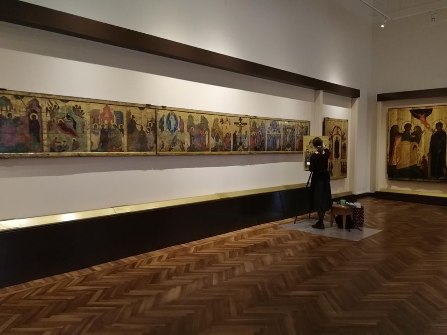 Великий Новгород. Исторический музей. Старинные иконы