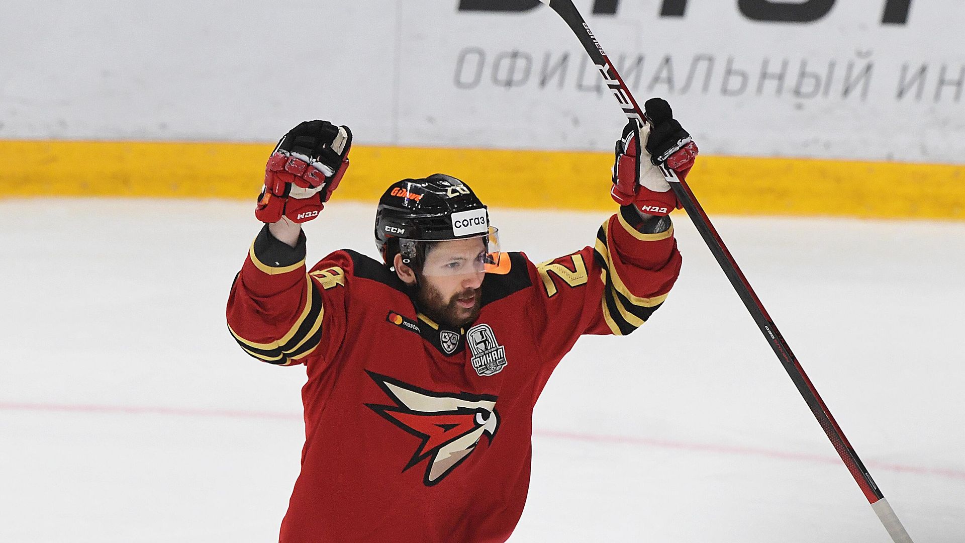 Игрок ХК Авангард Сергей Толчинский - РИА Новости, 1920, 18.10.2021