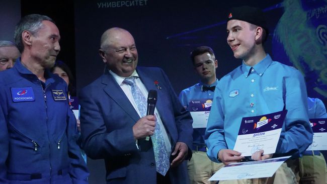 Победитель проекта Просто космос Никита Волков