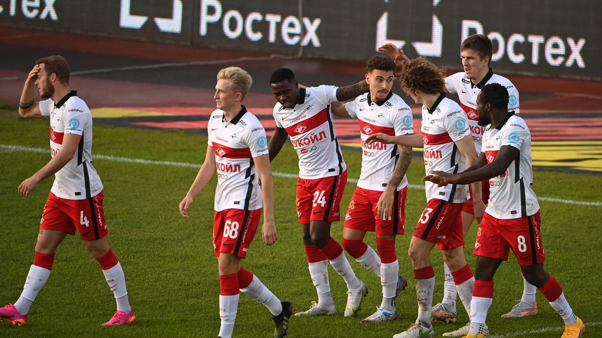 Игроки ФК Спартак Игроки ФК Спартак - РИА Новости, 1920, 04.05.2021