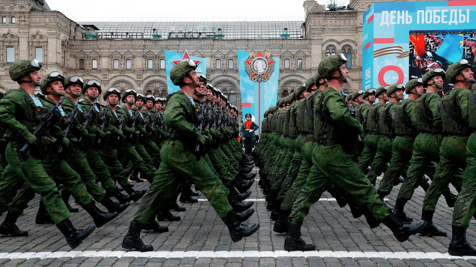 Военнослужащие парадных расчетов на военном параде в честь 76-й годовщины Победы в Великой Отечественной войне в Москве Военнослужащие парадных расчетов на военном параде в честь 76-й годовщины Победы в Великой Отечественной войне в Москве - РИА Новости, 1920, 06.04.2022